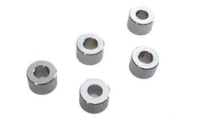 Chrome Spacers 3/8 x 3/4" x 1/2