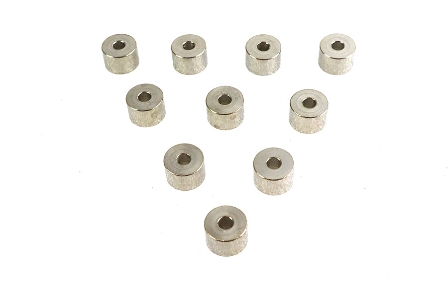 Chrome Spacers 1/4 x 3/4" x 1/2