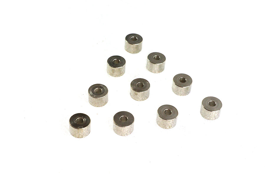 Chrome Spacers 1/4 x 3/4" x 1/2