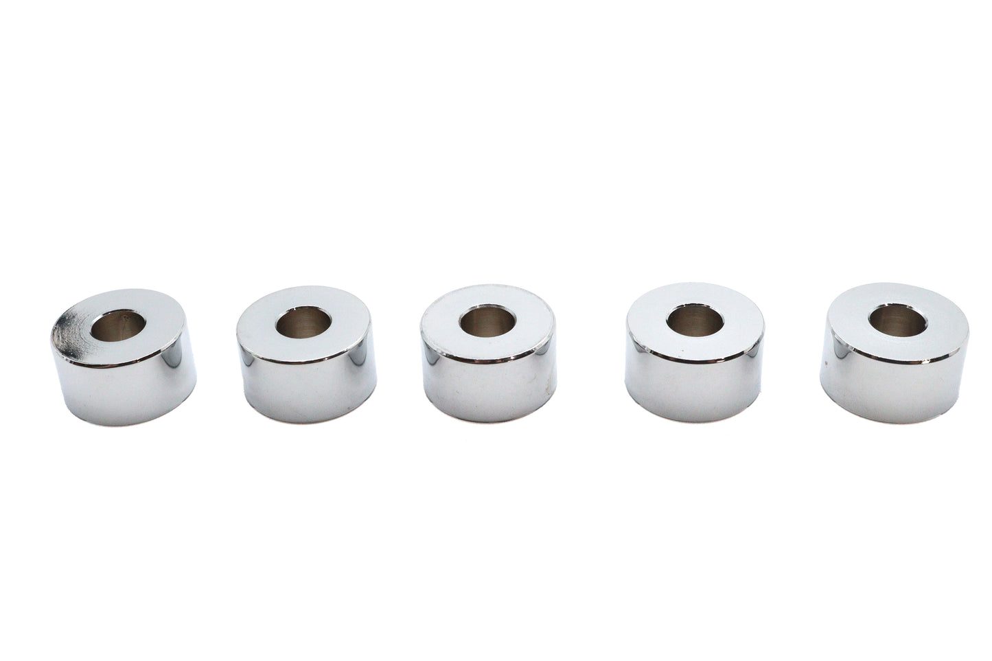 Chrome Spacers 1/2 x 5/8" x 1-1/4