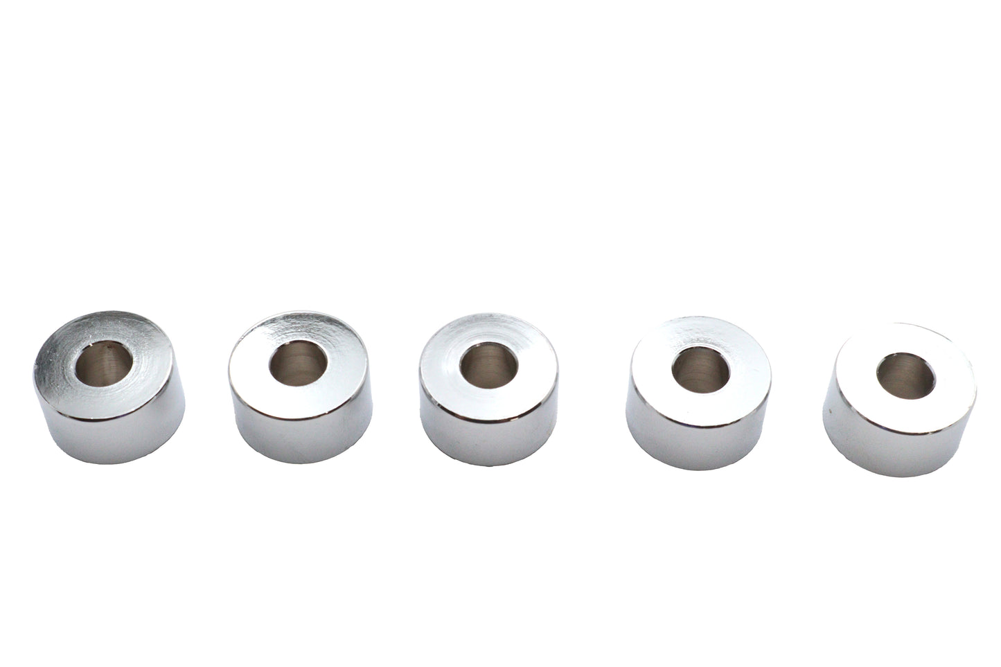 Chrome Spacers 1/2 x 5/8" x 1-1/4