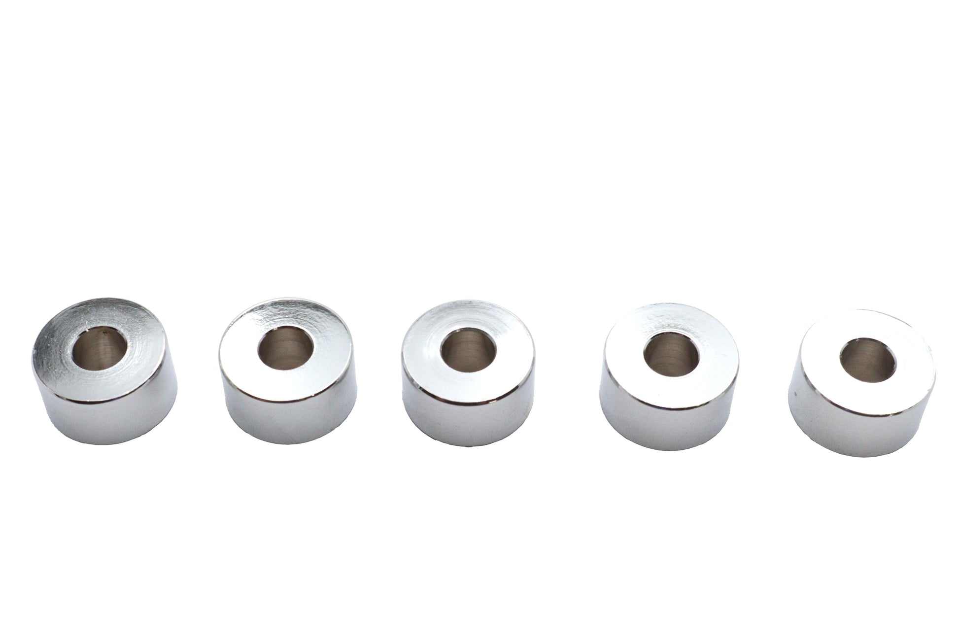 Chrome Spacers 1/2 x 5/8" x 1-1/4