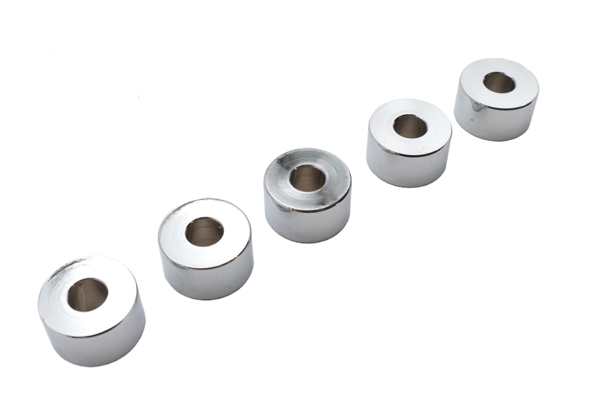 Chrome Spacers 1/2 x 5/8" x 1-1/4