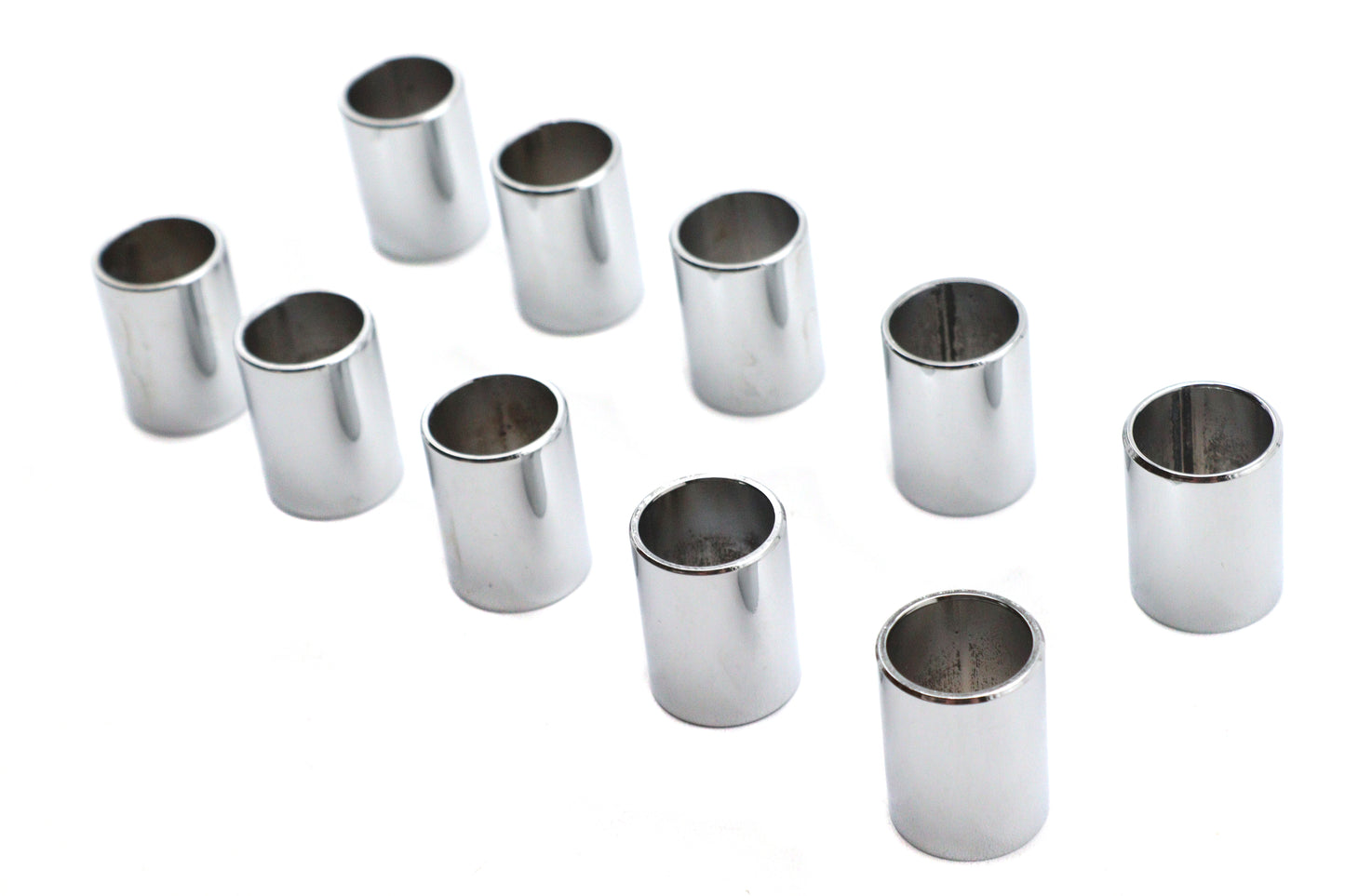 Chrome Spacers 5/8 x 3/4" x 1