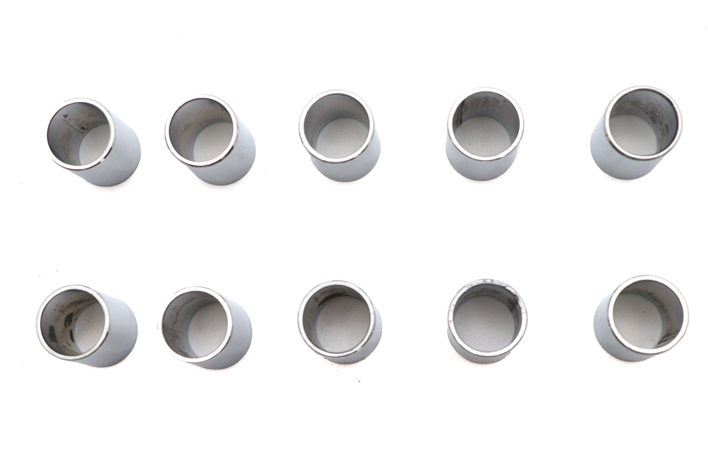 Chrome Spacers 5/8 x 3/4" x 1