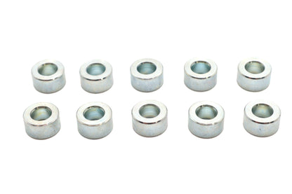 Chrome Steel Spacers 1/4 x 15/32" x 1/4