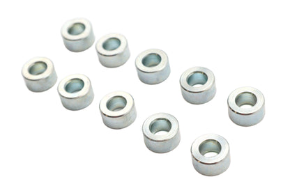 Chrome Steel Spacers 1/4 x 15/32" x 1/4