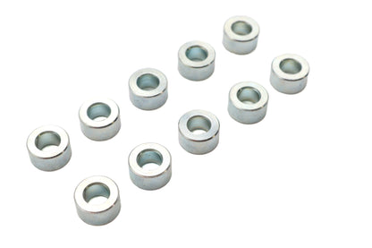 Chrome Steel Spacers 1/4 x 15/32" x 1/4