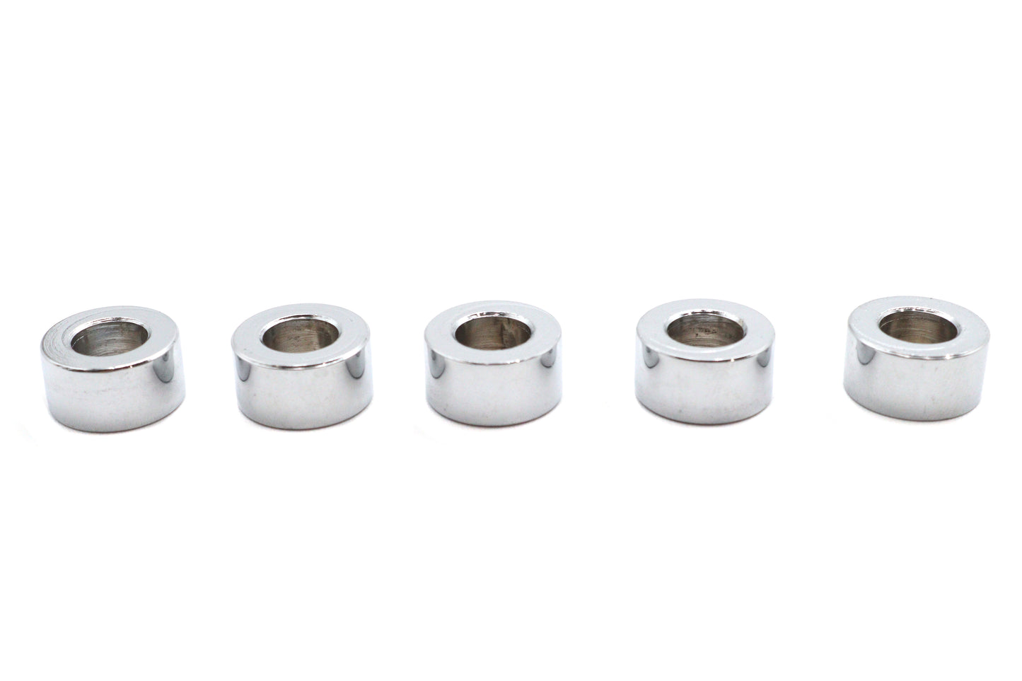 Chrome Spacers 3/8 X 3/4" X 3/8