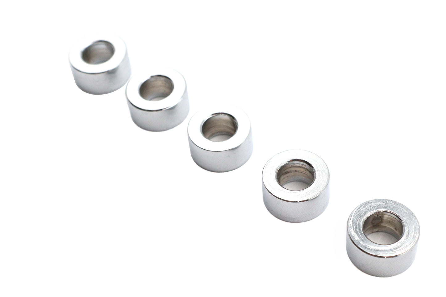 Chrome Spacers 3/8 X 3/4" X 3/8