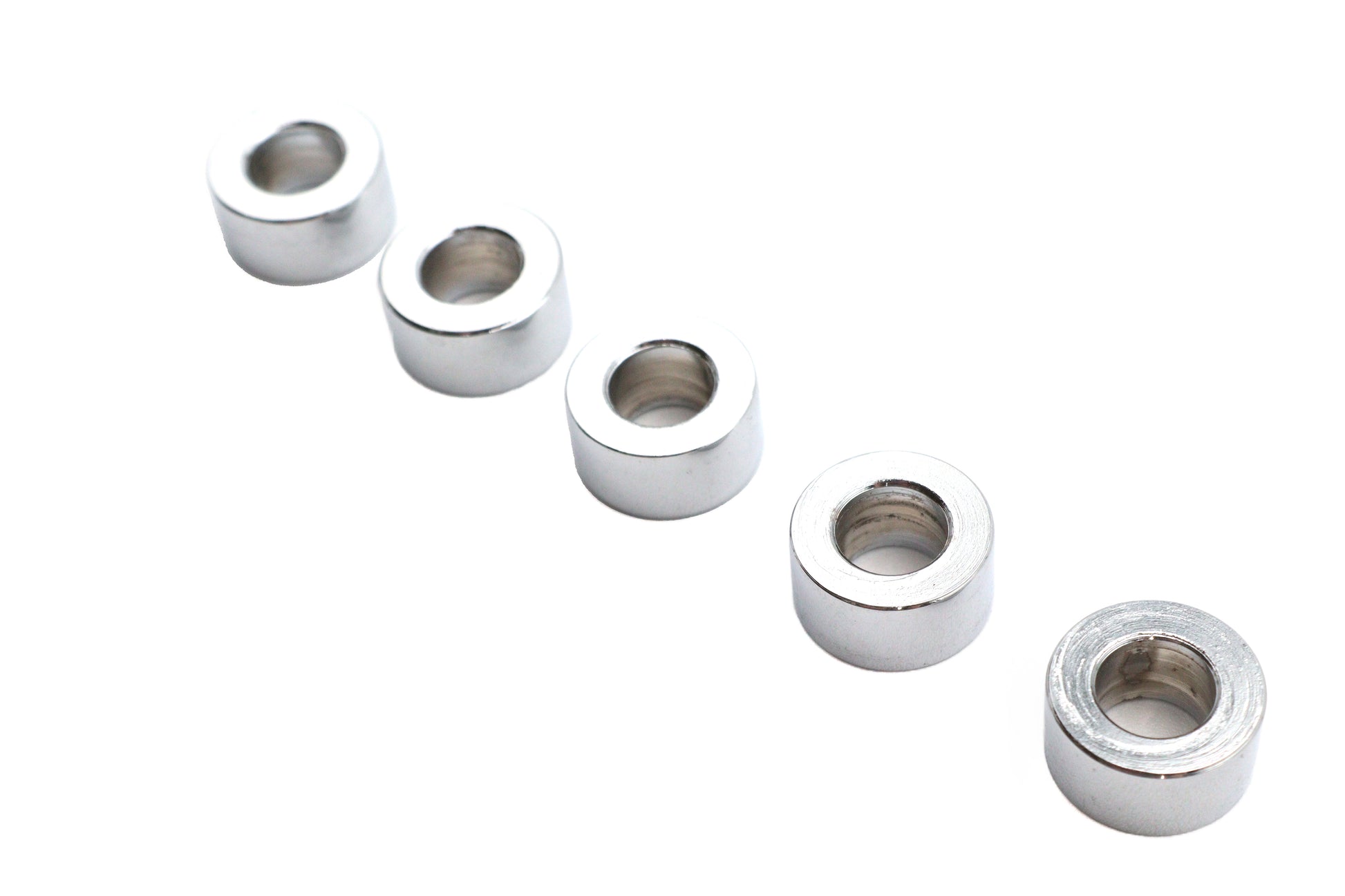 Chrome Spacers 3/8 X 3/4" X 3/8