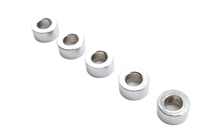 Chrome Spacers 3/8 X 3/4" X 3/8