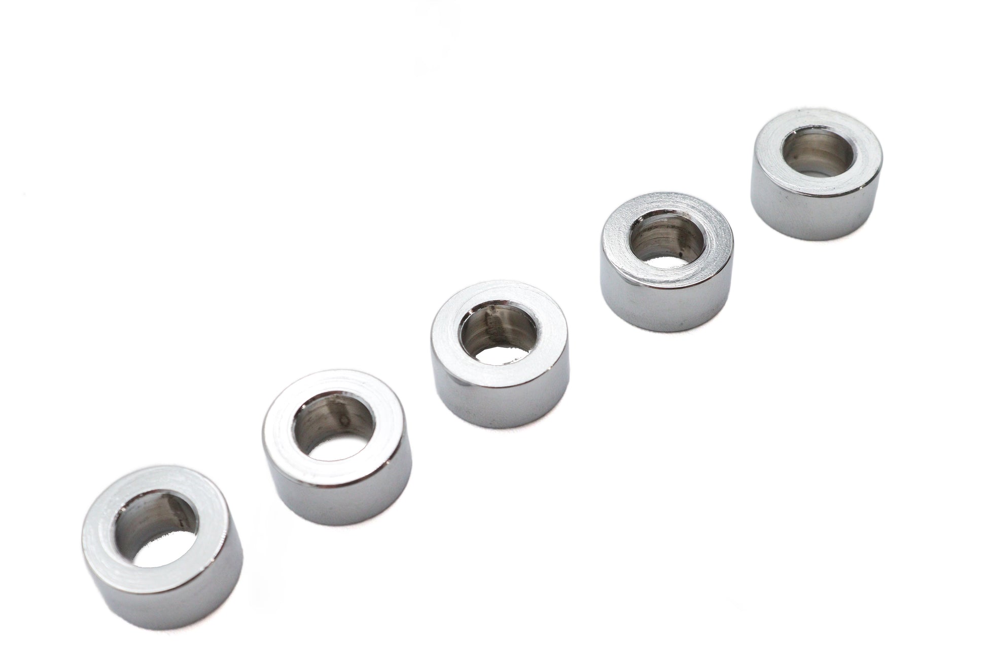 Chrome Spacers 3/8 X 3/4" X 3/8