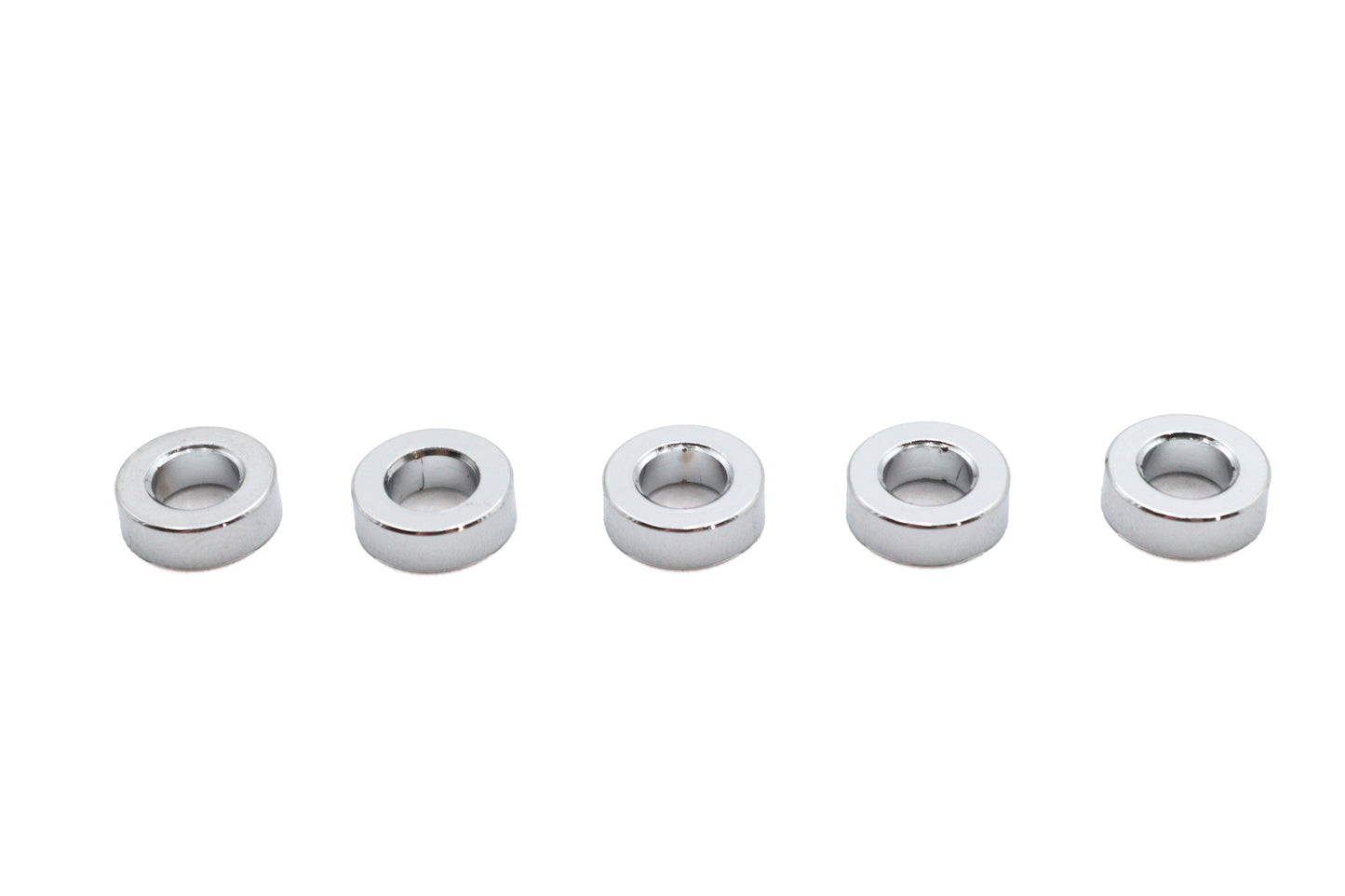 Chrome Spacers 1/4 X 1/2" X 3/32