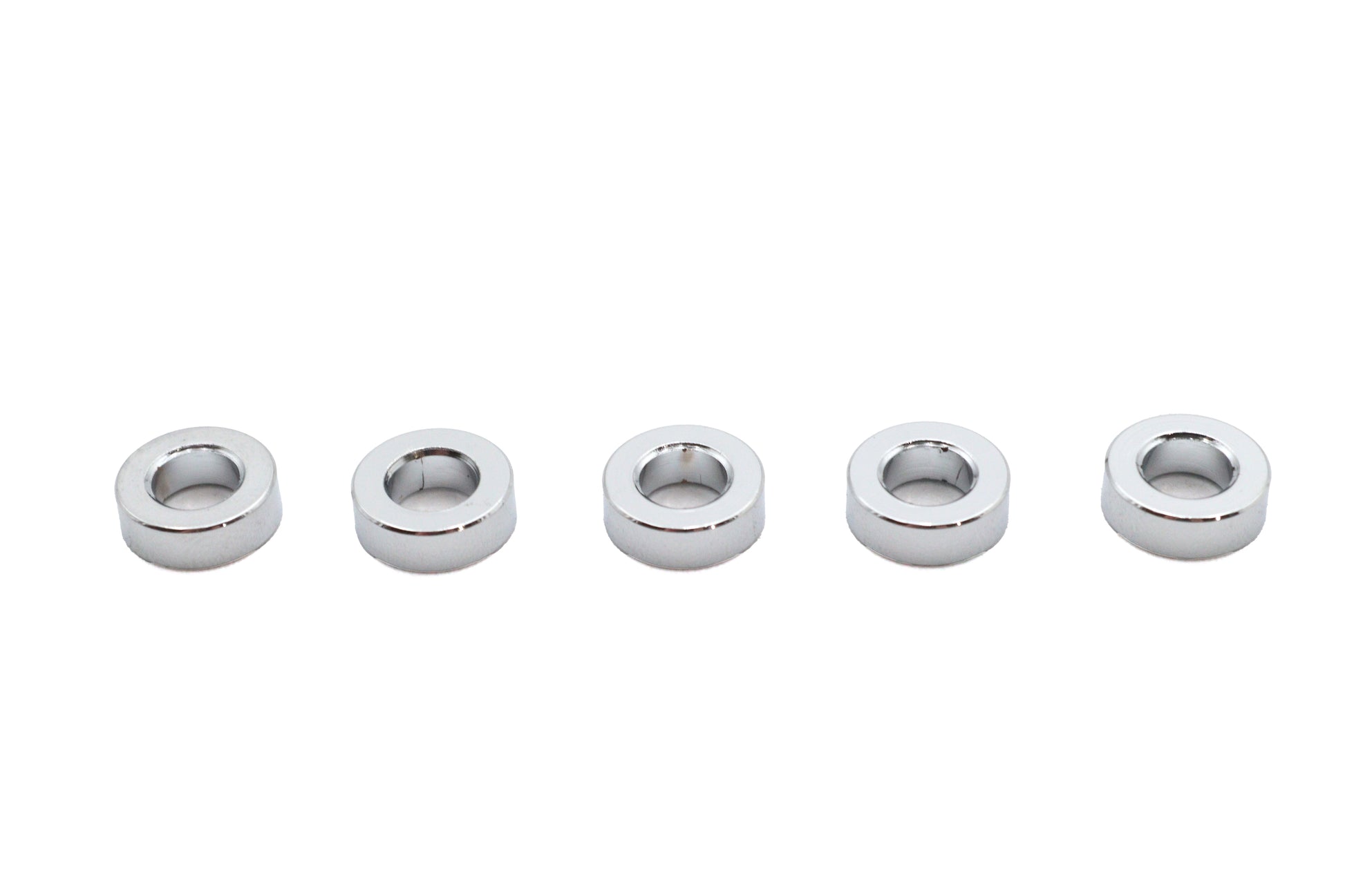 Chrome Spacers 1/4 X 1/2" X 3/32