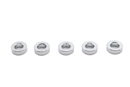 Chrome Spacers 1/4 X 1/2" X 3/32