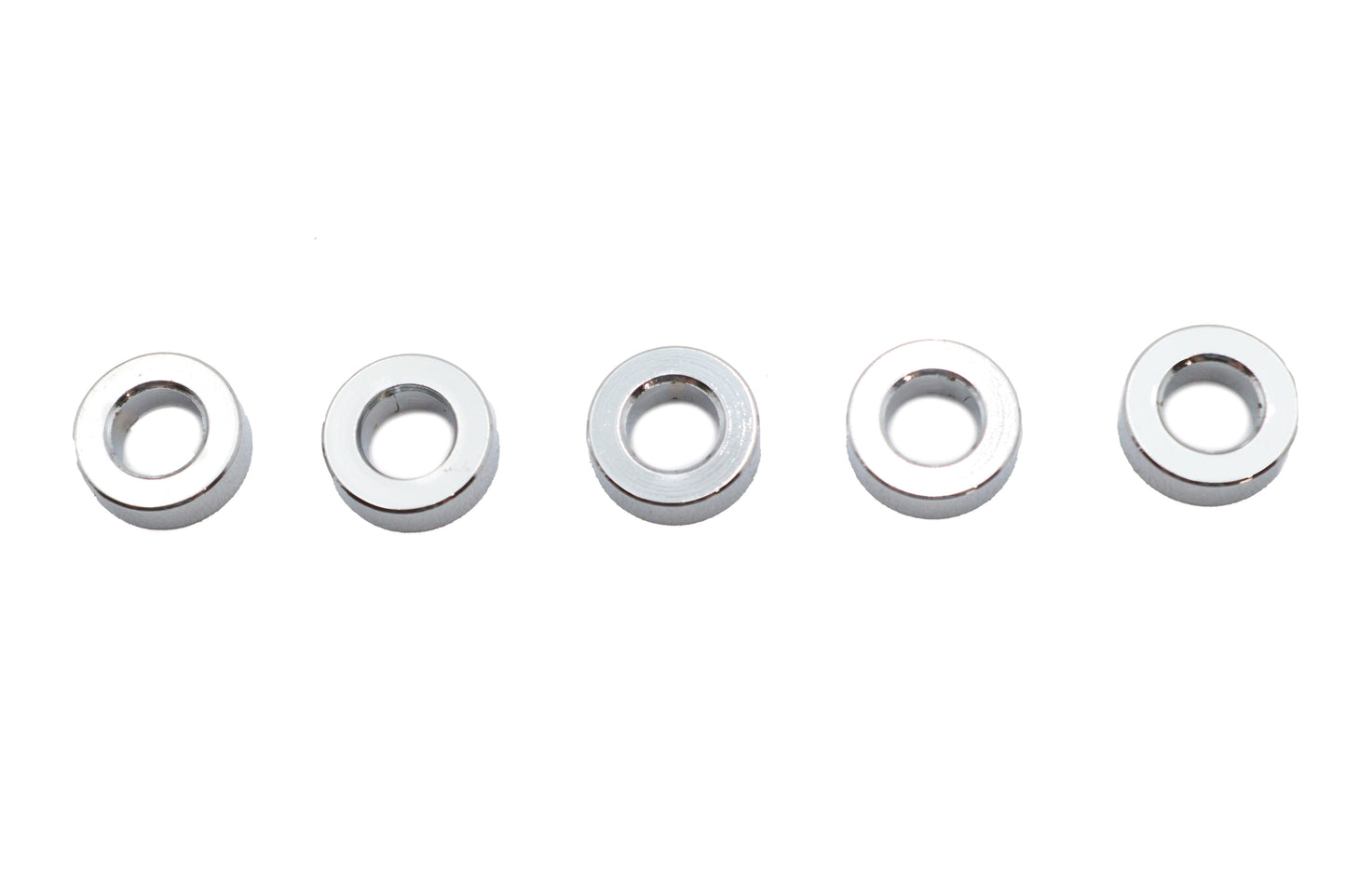 Chrome Spacers 1/4 X 1/2" X 3/32