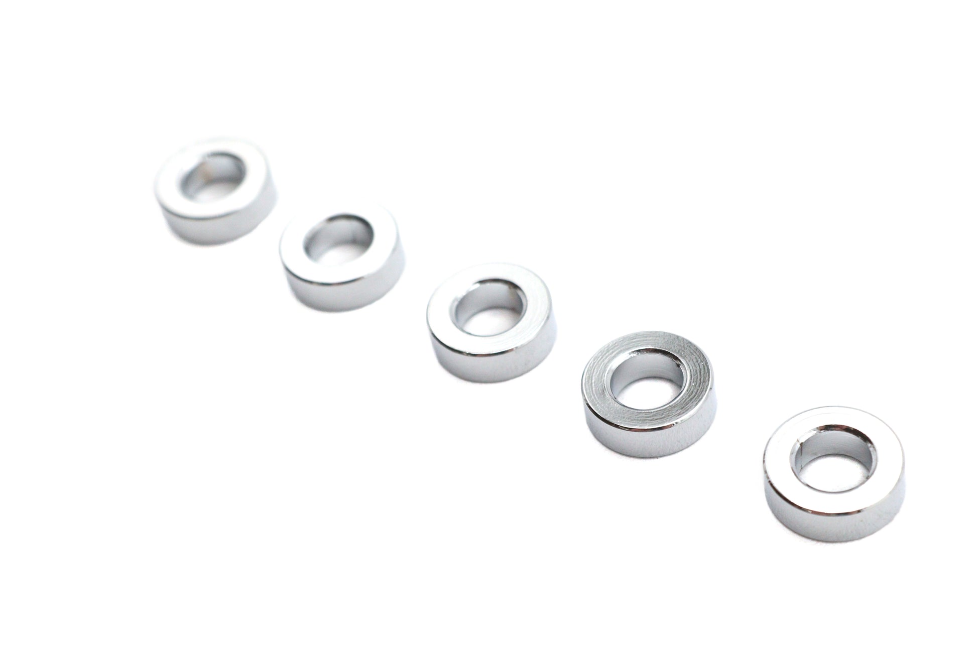 Chrome Spacers 1/4 X 1/2" X 3/32