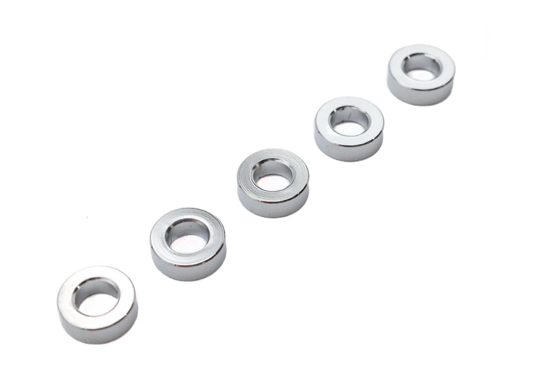 Chrome Spacers 1/4 X 1/2" X 3/32