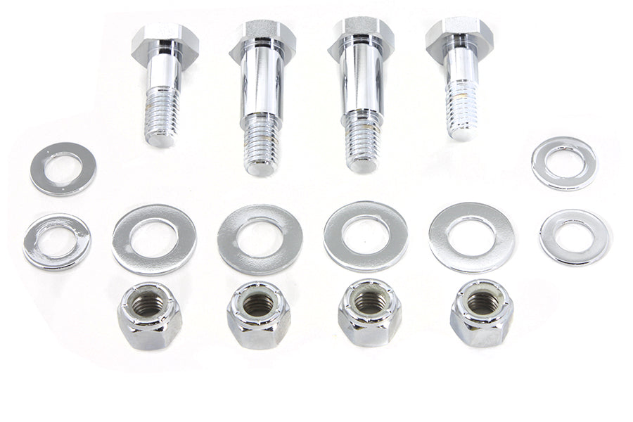 Shock Bolt Set Chrome