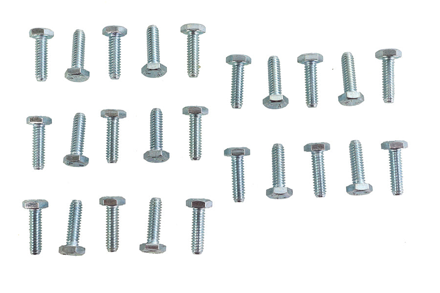 Hex Cap Bolts Zinc 1/4 X 7/8