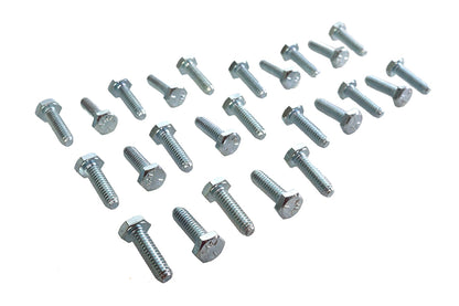 Hex Cap Bolts Zinc 1/4 X 7/8
