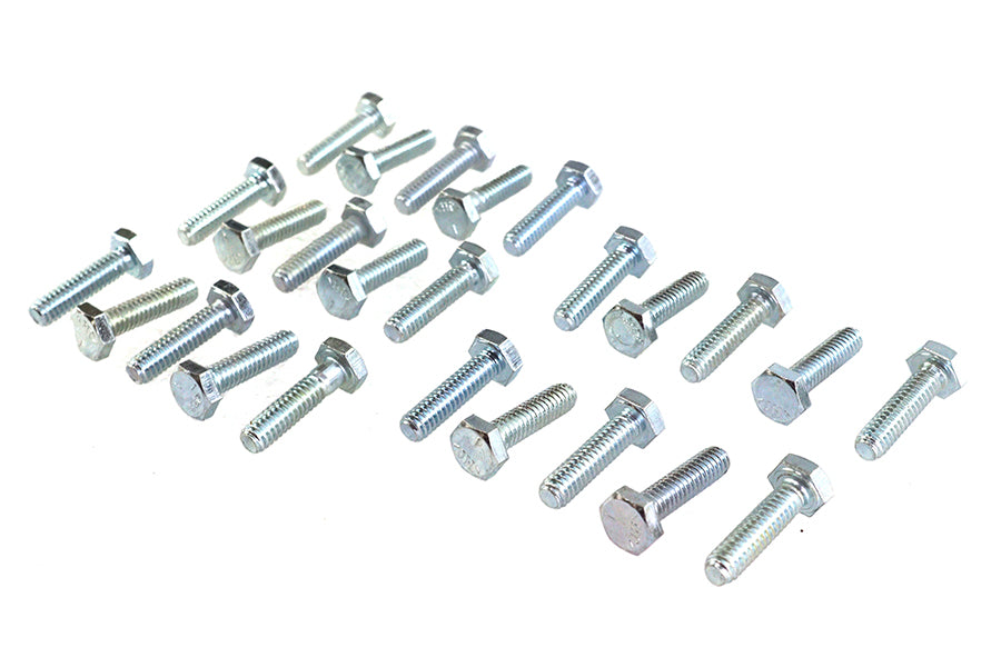 Hex Cap Bolts Zinc 1/4-20 x 1