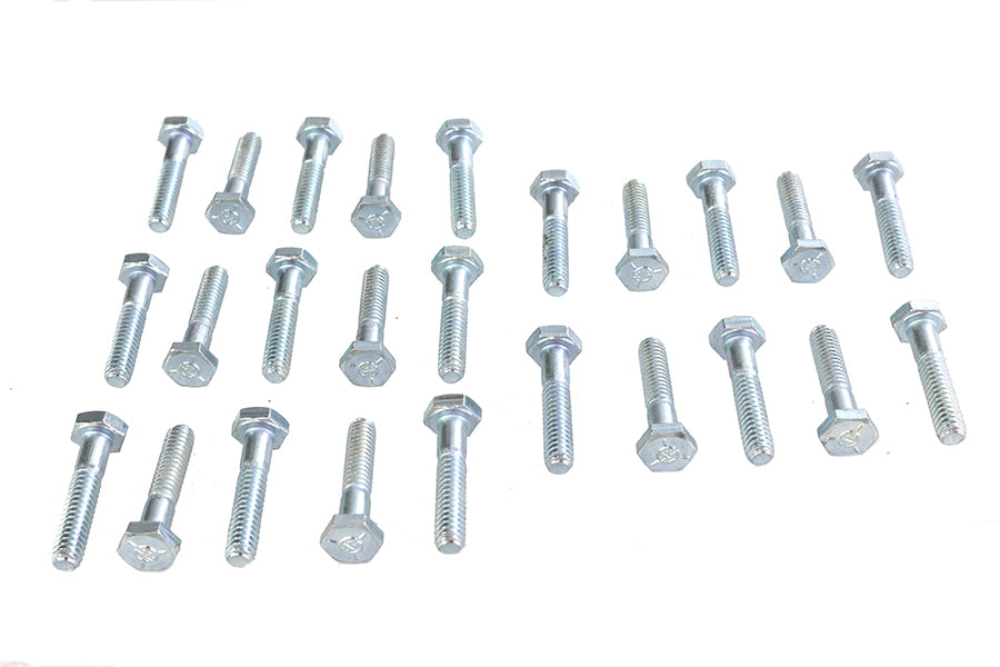 Hex Cap Bolts Zinc 1/4 X 1-1/4