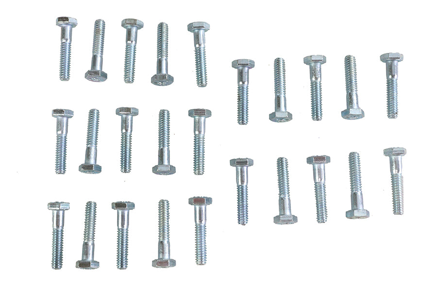 Hex Cap Bolts Zinc 1/4 X 1-1/4