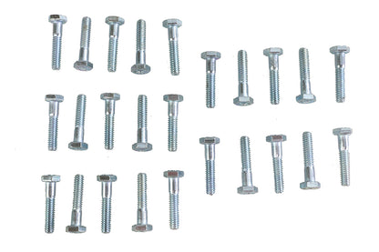 Hex Cap Bolts Zinc 1/4 X 1-1/4