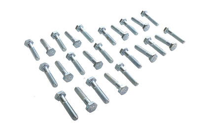 Hex Cap Bolts Zinc 1/4 X 1-1/4