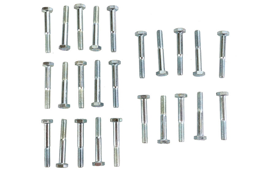 Hex Cap Bolts Zinc 1/4 X 1-3/4
