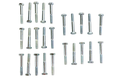 Hex Cap Bolts Zinc 1/4 X 1-3/4