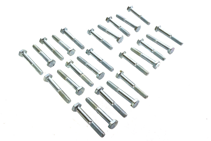 Hex Cap Bolts Zinc 1/4 X 1-3/4