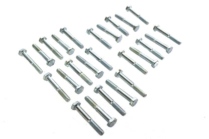 Hex Cap Bolts Zinc 1/4 X 1-3/4