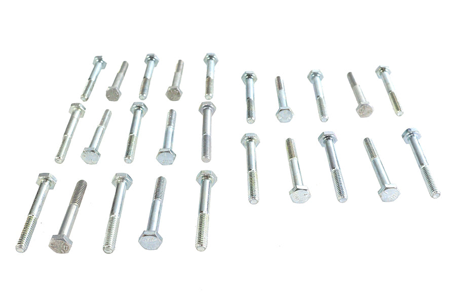 Hex Cap Bolts Zinc 1/4 X 2