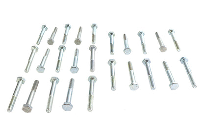 Hex Cap Bolts Zinc 1/4 X 2