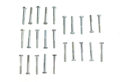 Hex Cap Bolts Zinc 1/4 X 2