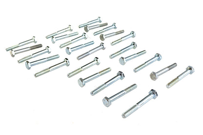 Hex Cap Bolts Zinc 1/4 X 2