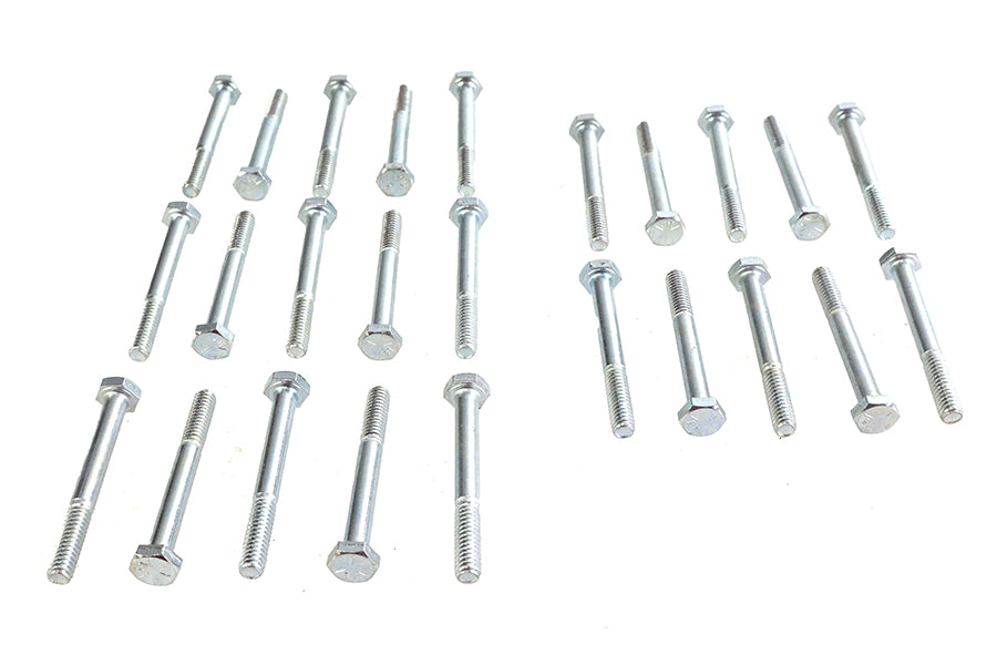 Hex Cap Bolts Zinc 1/4 X 2-1/4