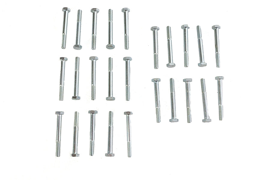 Hex Cap Bolts Zinc 1/4 X 2-1/4