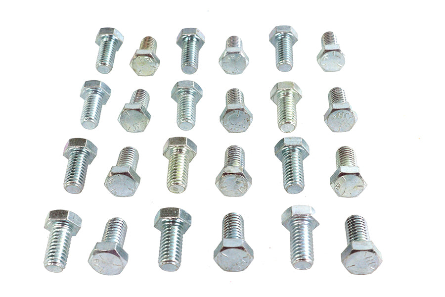 Hex Cap Bolts Zinc 3/8 X 3/4