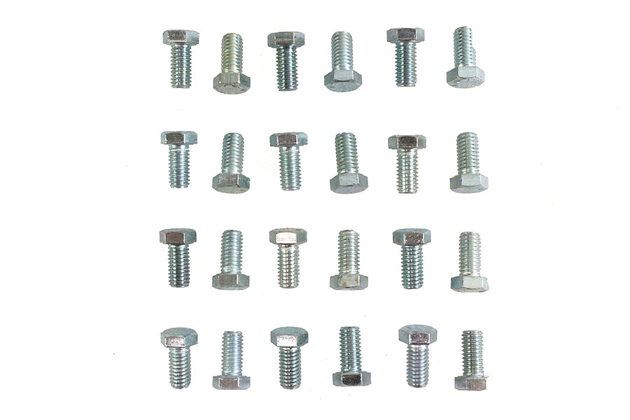 Hex Cap Bolts Zinc 3/8 X 3/4