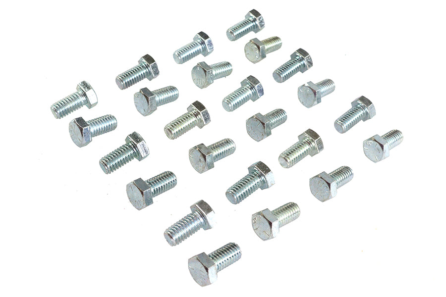 Hex Cap Bolts Zinc 3/8 X 3/4