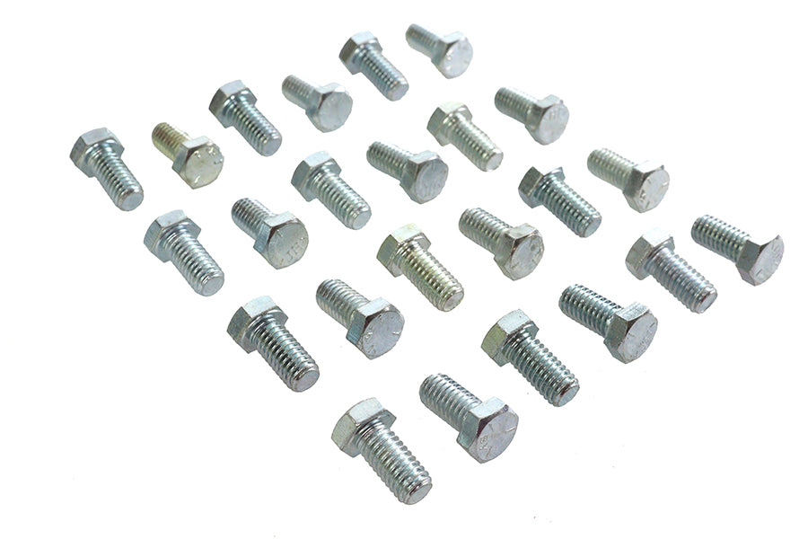 Hex Cap Bolts Zinc 3/8 X 3/4