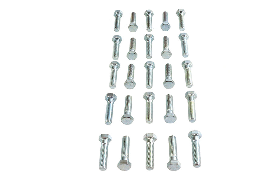 Hex Cap Bolts Zinc 3/8-16 x 1-1/2
