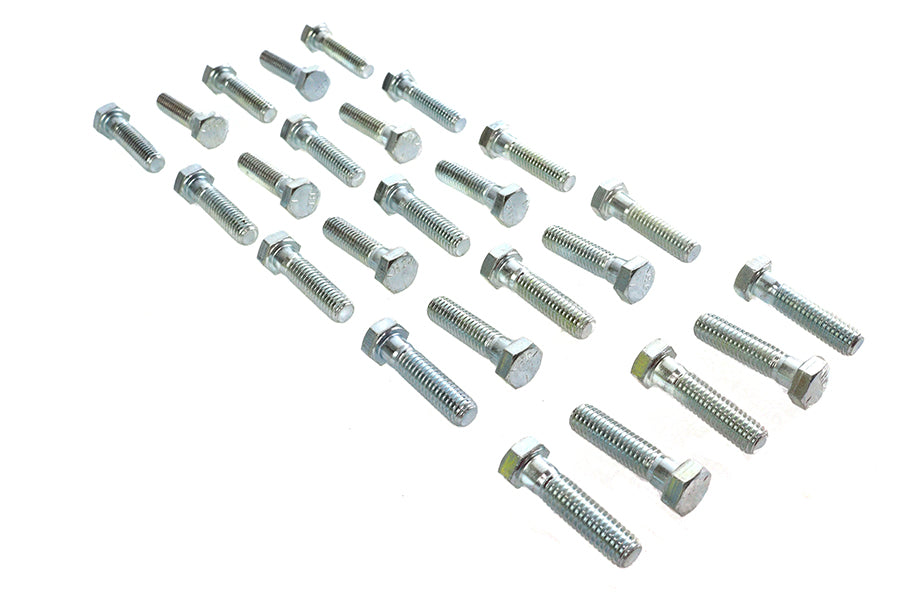 Hex Cap Bolts Zinc 3/8-16 x 1-1/2