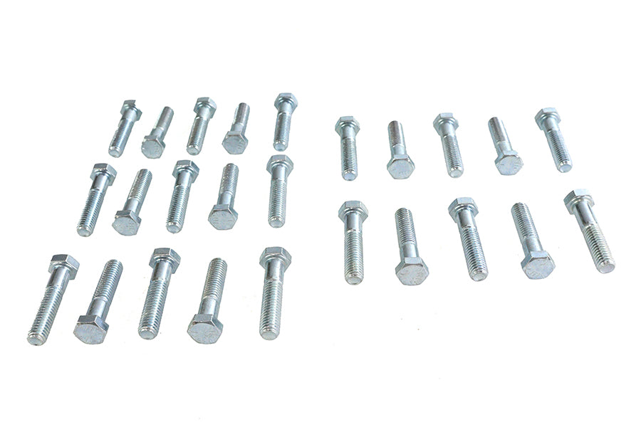Hex Cap Bolts Zinc 3/8 x 1-3/4