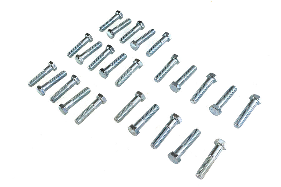 Hex Cap Bolts Zinc 3/8 x 1-3/4