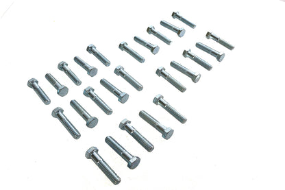 Hex Cap Bolts Zinc 3/8 x 1-3/4